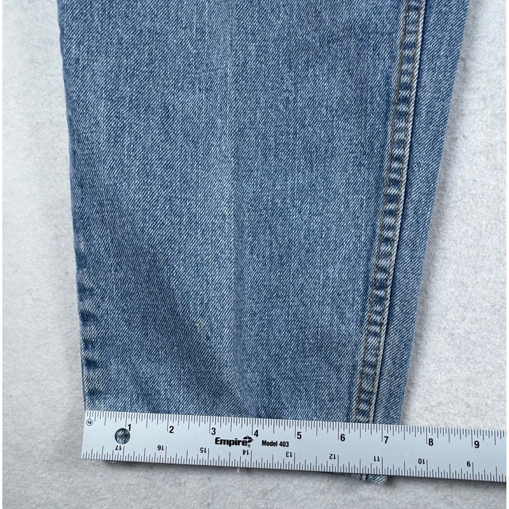 Vintage Levis 560 Loose Fit Tapered Leg Jeans Mens 34x32 Blue Made in USA 90s - Picture 4 of 12